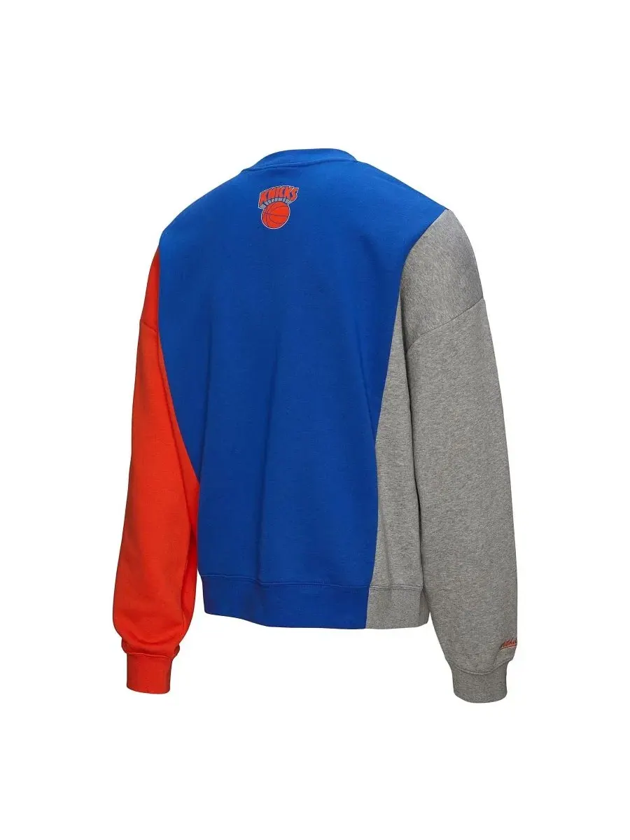 Свитшот Mitchell & Ness — изображение 3 из 4, синий серый