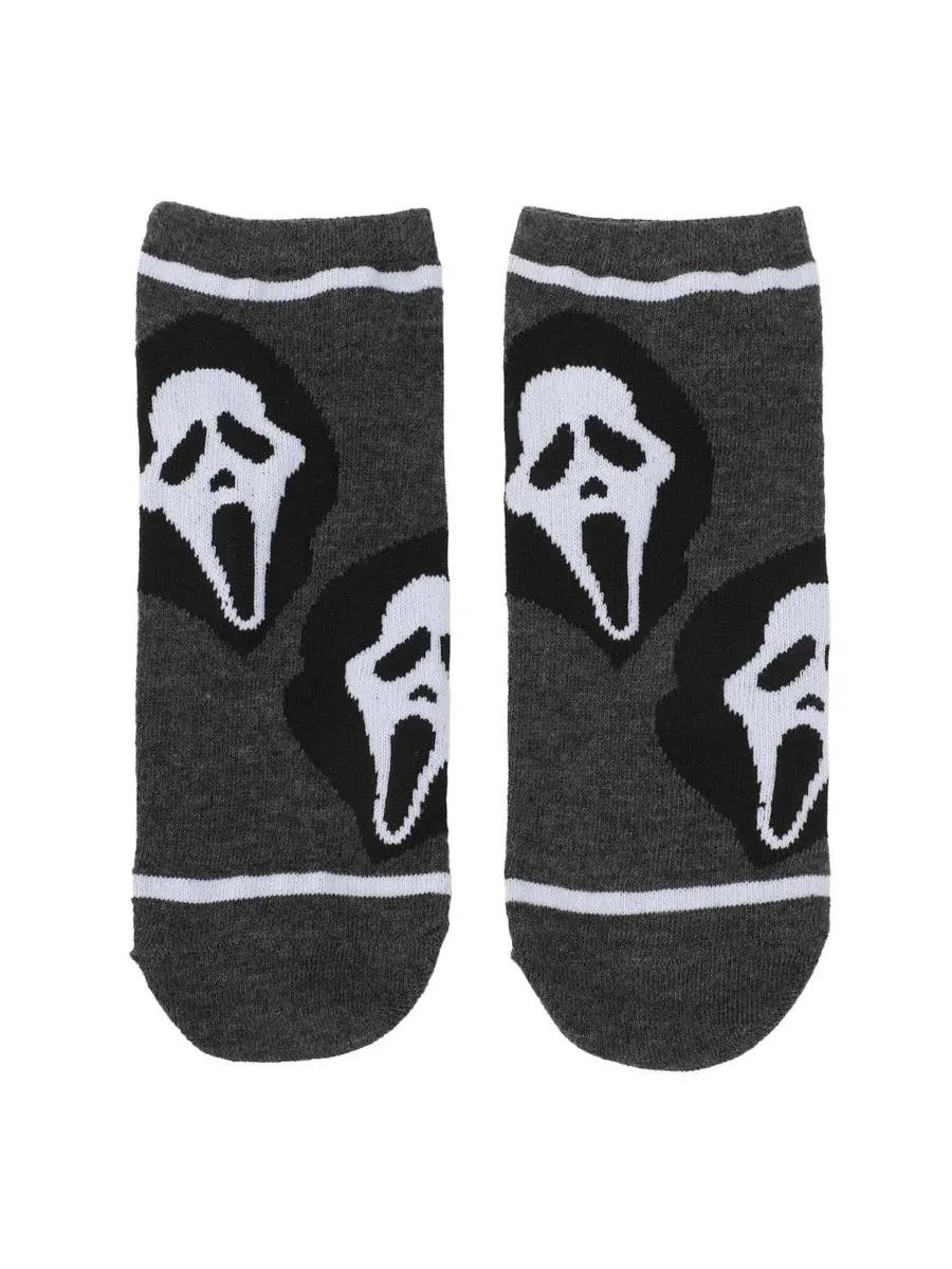 Женские носки до щиколотки с рисунком персонажей (5 пар) Ghostface, Ghf Character Art — изображение 5 из 7