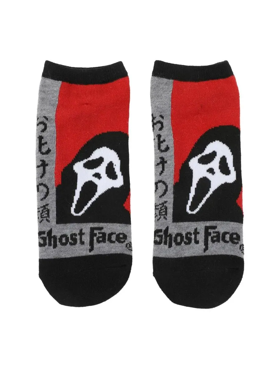 Женские носки до щиколотки с рисунком персонажей (5 пар) Ghostface, Ghf Character Art — изображение 6 из 7