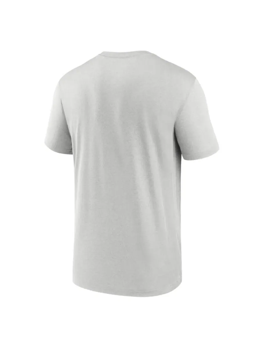 Футболка Nike Dri-FIT с коротким рукавом, Sideline Legend — изображение 3 из 5, серый