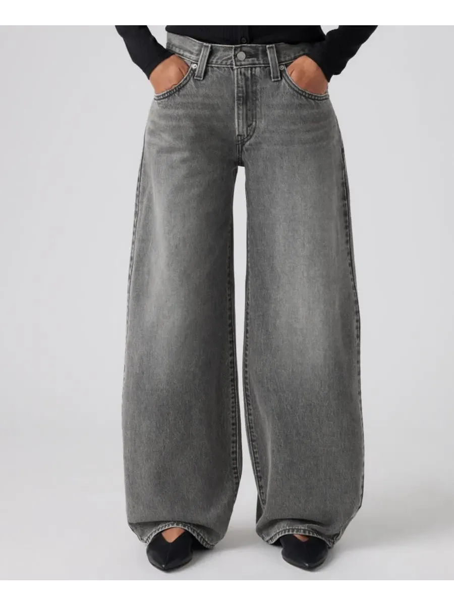 Джинсы с зауженным низом Mid Rise Middy Balloon Jeans Levi's, Disquiet Day