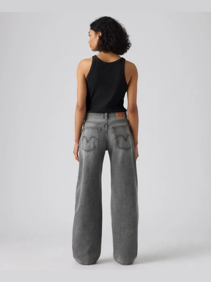 Джинсы с зауженным низом Mid Rise Middy Balloon Jeans Levi's, Disquiet Day — изображение 5 из 5