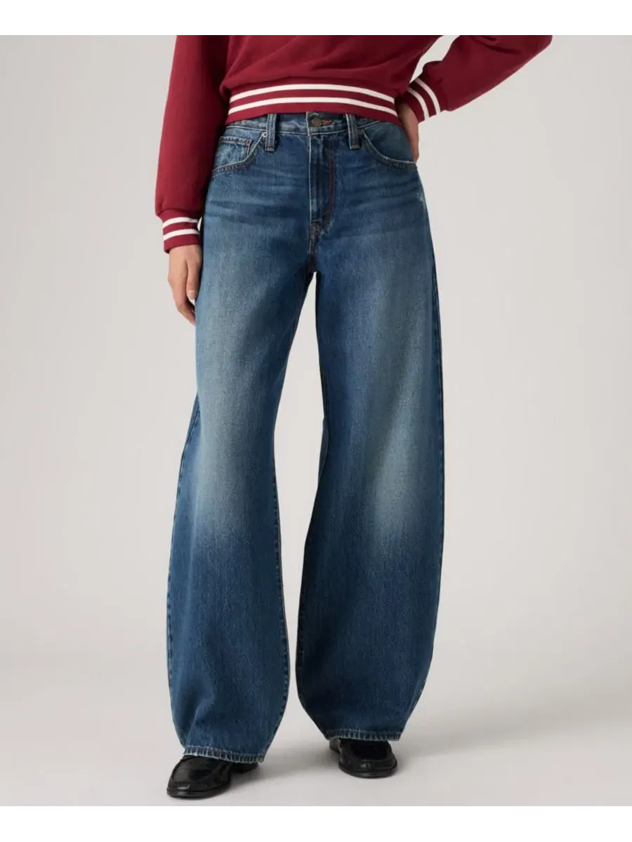 Джинсы-балун с высокой посадкой Levi's, Fixed Down