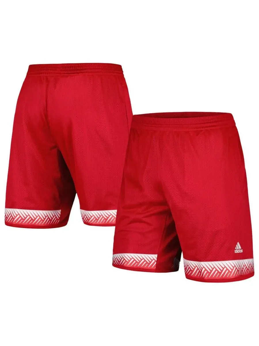 Мужские баскетбольные шорты Scarlet Nebraska Huskers Swingman (реплика) Adidas