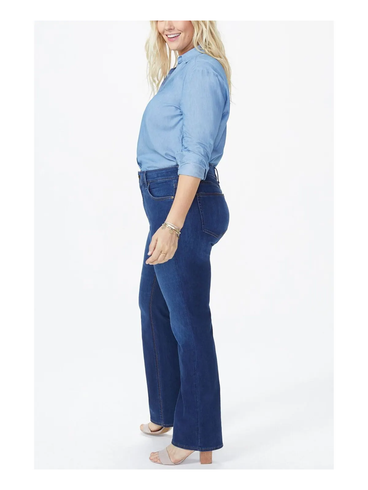 Джинсы больших размеров Barbara Bootcut NYDJ — изображение 3 из 3