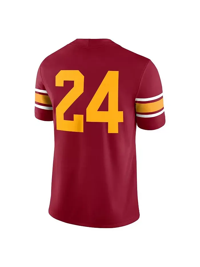 Мужская альтернативная игровая футболка 24 Cardinal USC Trojans Nike — изображение 2 из 3