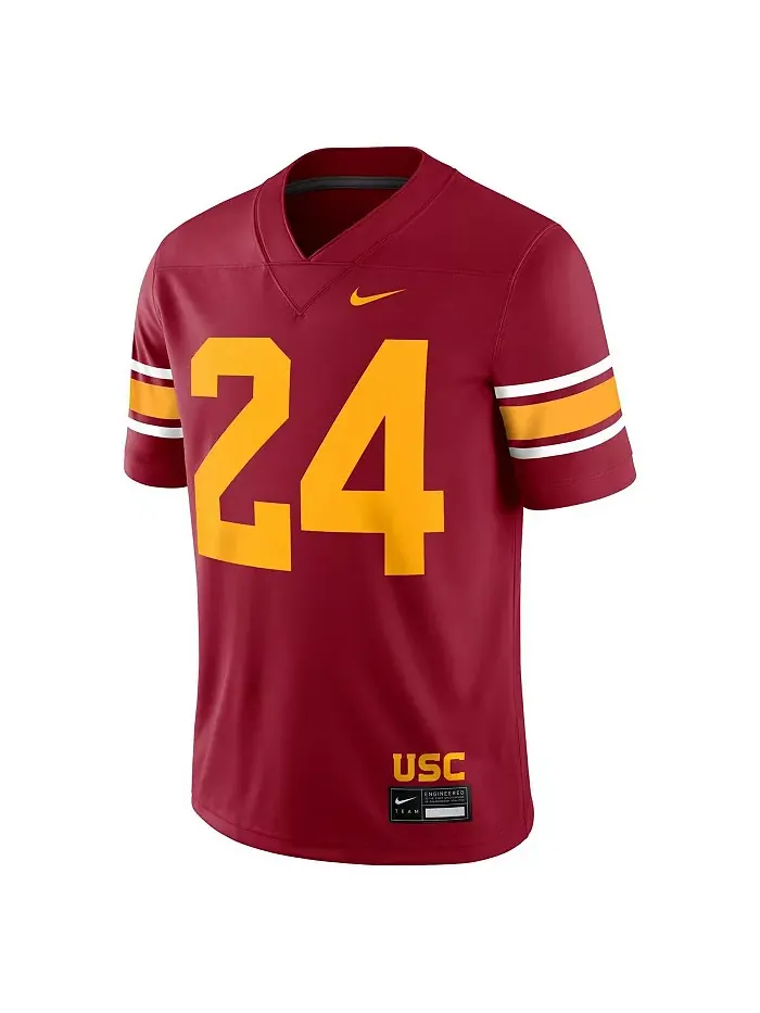 Мужская альтернативная игровая футболка 24 Cardinal USC Trojans Nike — изображение 3 из 3