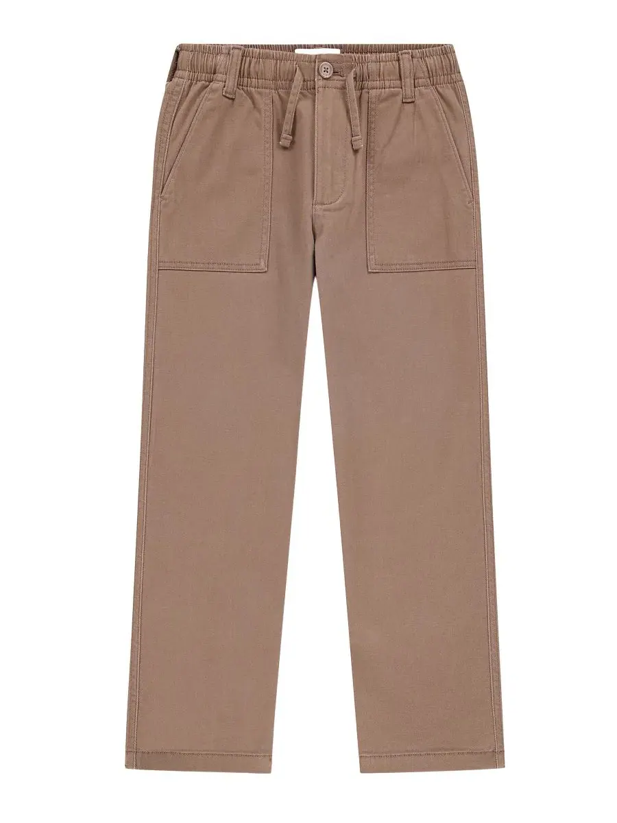 Штаны чинос с регулируемой талией Baggy Utility Chino Pants abercrombie kids, Chateau