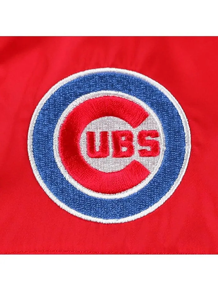 Мужская красная ветровка Chicago Cubs Omni-Shade Flash Forward Challenger с молнией во всю длину — изображение 2 из 2