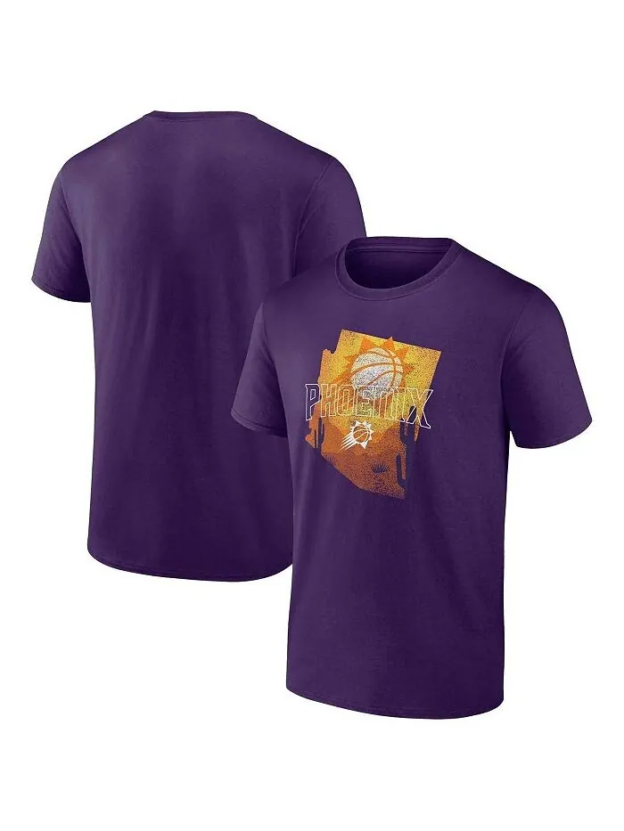 Мужская фиолетовая футболка с логотипом Phoenix Suns Hometown Originals Team Proud Fanatics