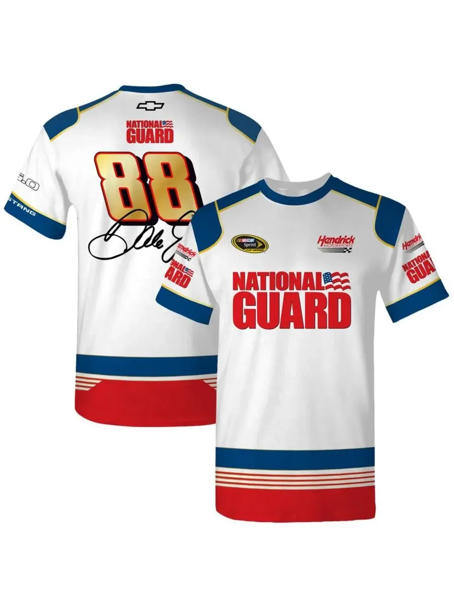 Hendrick Motorsports Team Collection Мужская белая футболка с изображением Дейла — белый