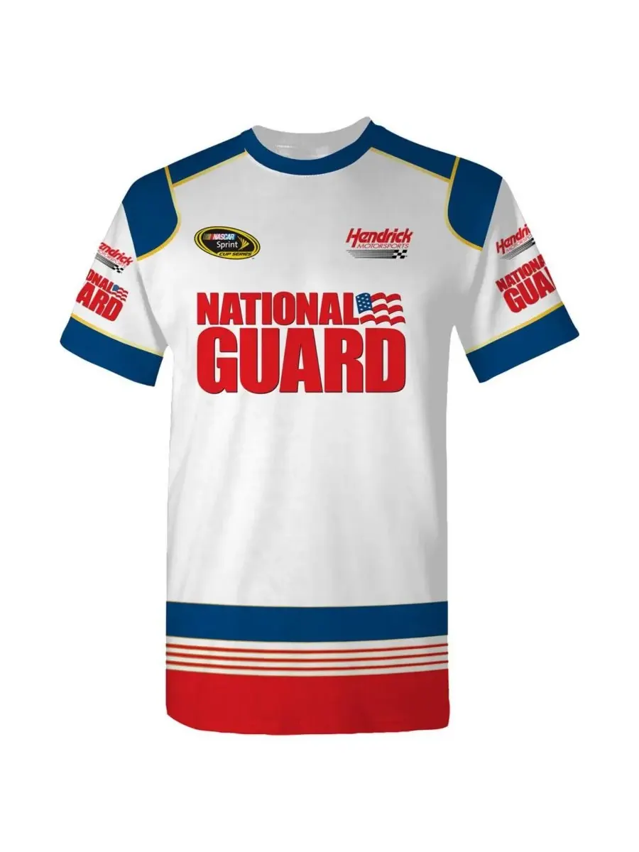 Hendrick Motorsports Team Collection Мужская белая футболка с изображением Дейла — изображение 3 из 3, белый