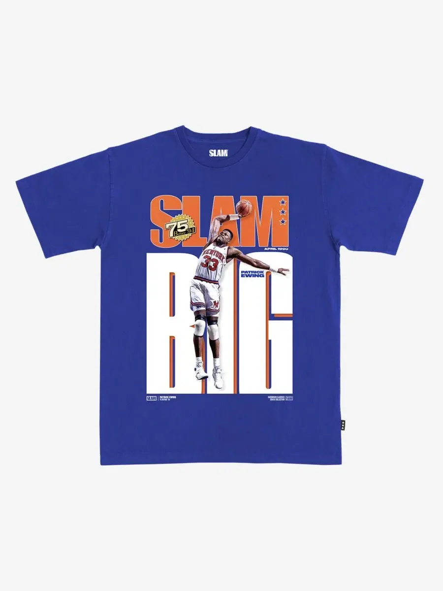 Футболка с принтом Patrick Ewing SLAM Cover, SLAM