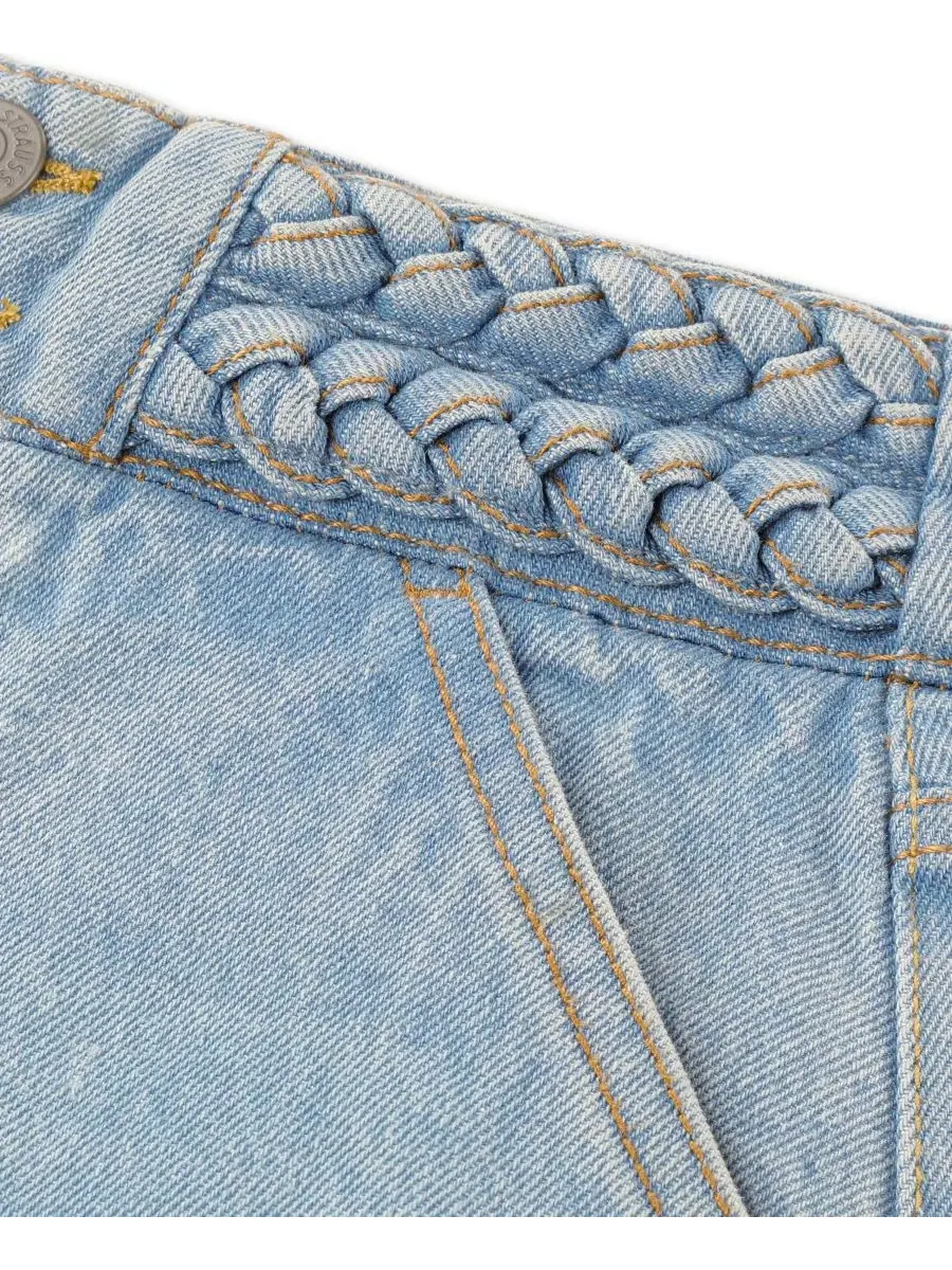 Джинсы с завышенной талией и плетеным поясом, свободного кроя Levi's, Hang Up — изображение 7 из 9