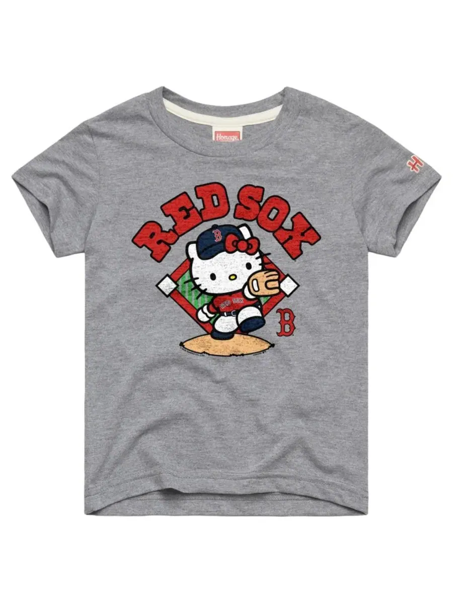 Футболка Hello Kitty x MLB Tri-Blend с коротким рукавом Homage