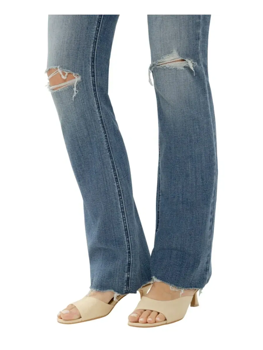 Женские джинсы Suki Mid-Rise Slim Bootcut Silver Jeans Co., Kickin It — изображение 3 из 5