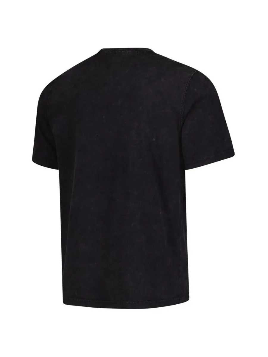 Sportiqe Мужская и женская черная футболка Indiana Fever Rock Roll Collection Angus Mineral Wash — изображение 3 из 3, черный