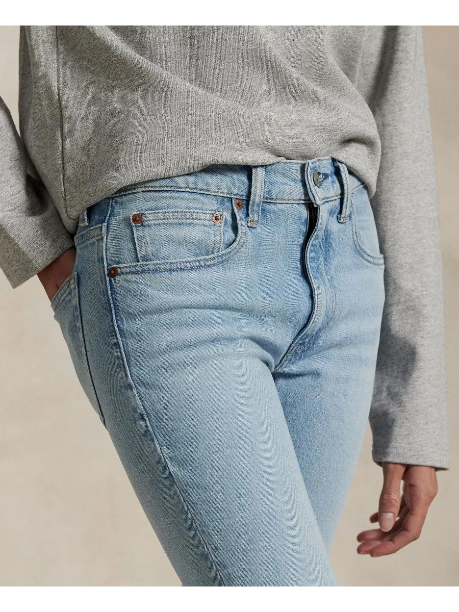 Женские джинсы средней посадки, очень узкие Polo Ralph Lauren, Dulah Wash — изображение 5 из 7