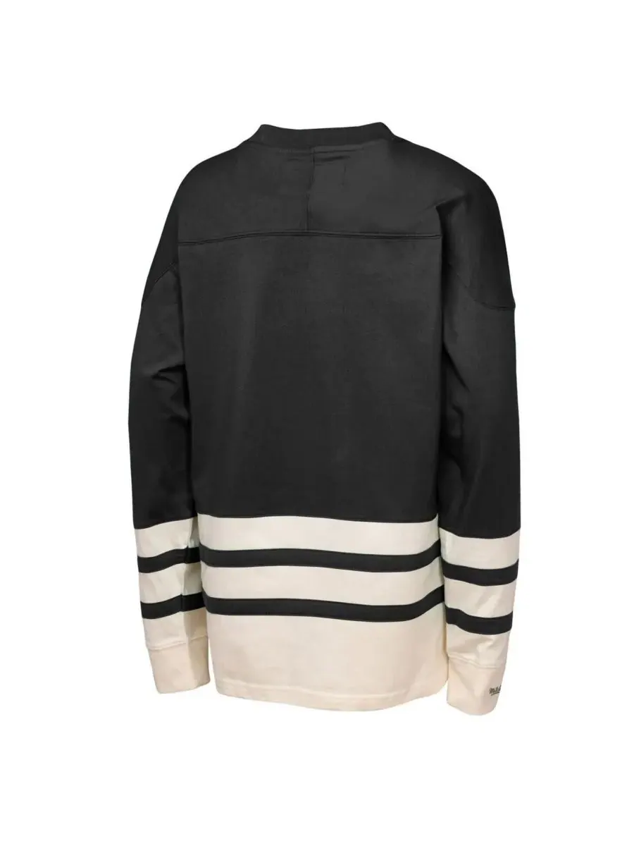 Mitchell & Ness Детская футболка с длинными рукавами Black Vegas Golden Knights Chainstitch — изображение 2 из 3, черный