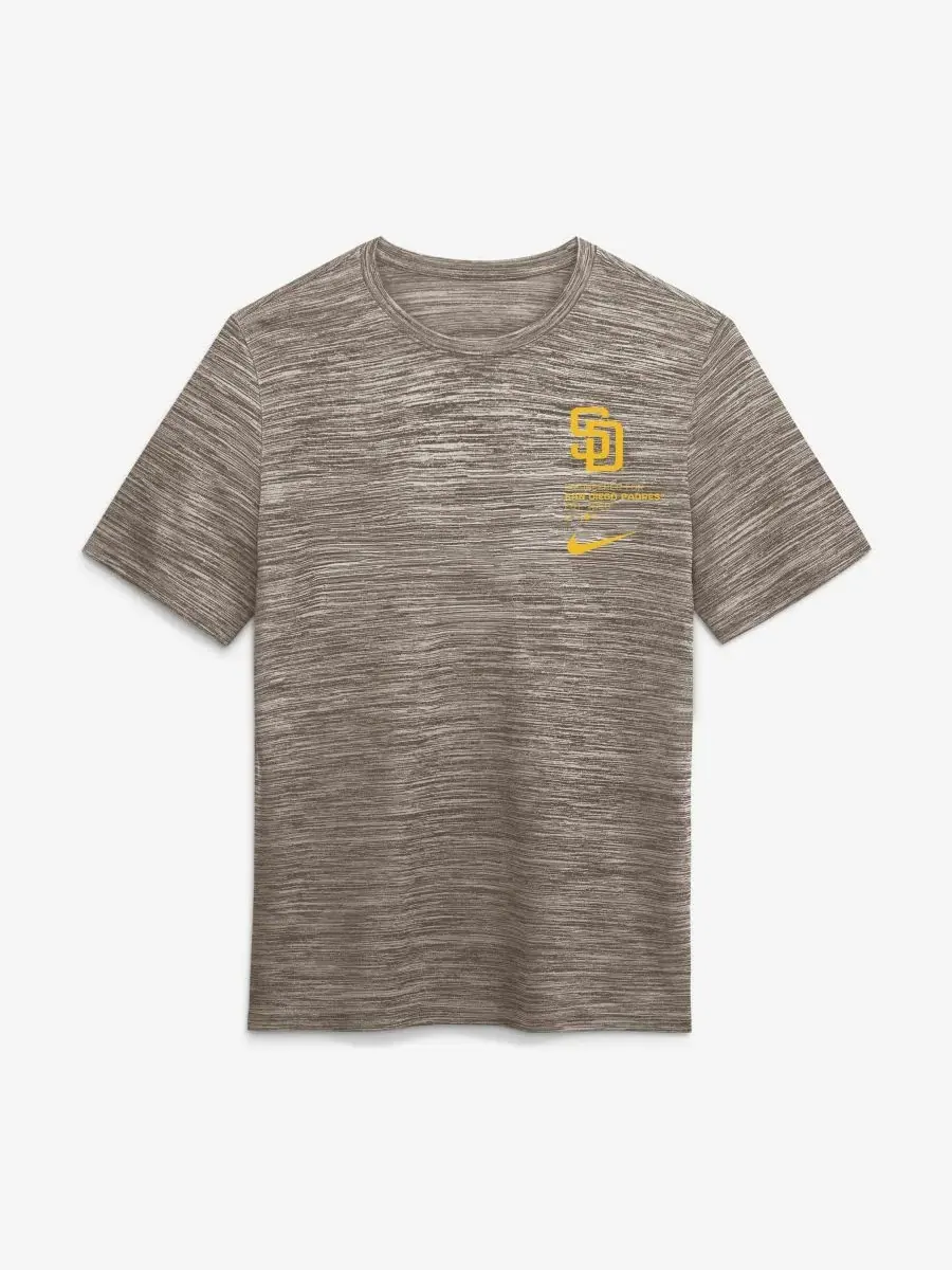 Футболка Nike Velocity Dri-FIT с принтом — изображение 2 из 5, коричневый