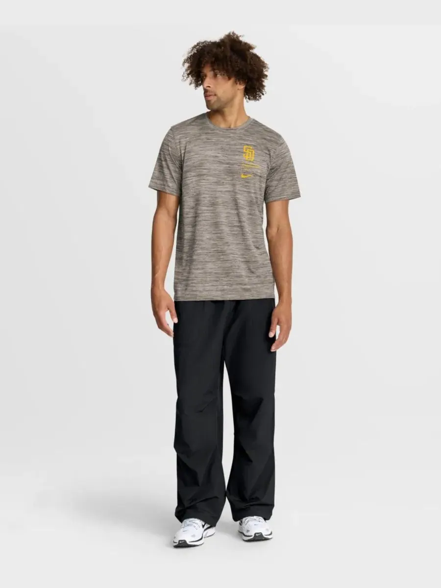 Футболка Nike Velocity Dri-FIT с принтом — изображение 5 из 5, коричневый