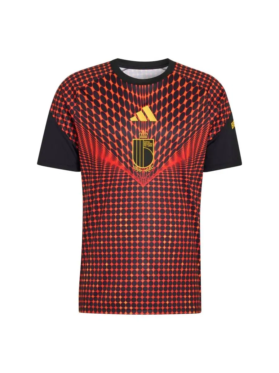 Футболка тренировочная с длинным рукавом, модель Belgium National Team 2026 Pre-Match adidas