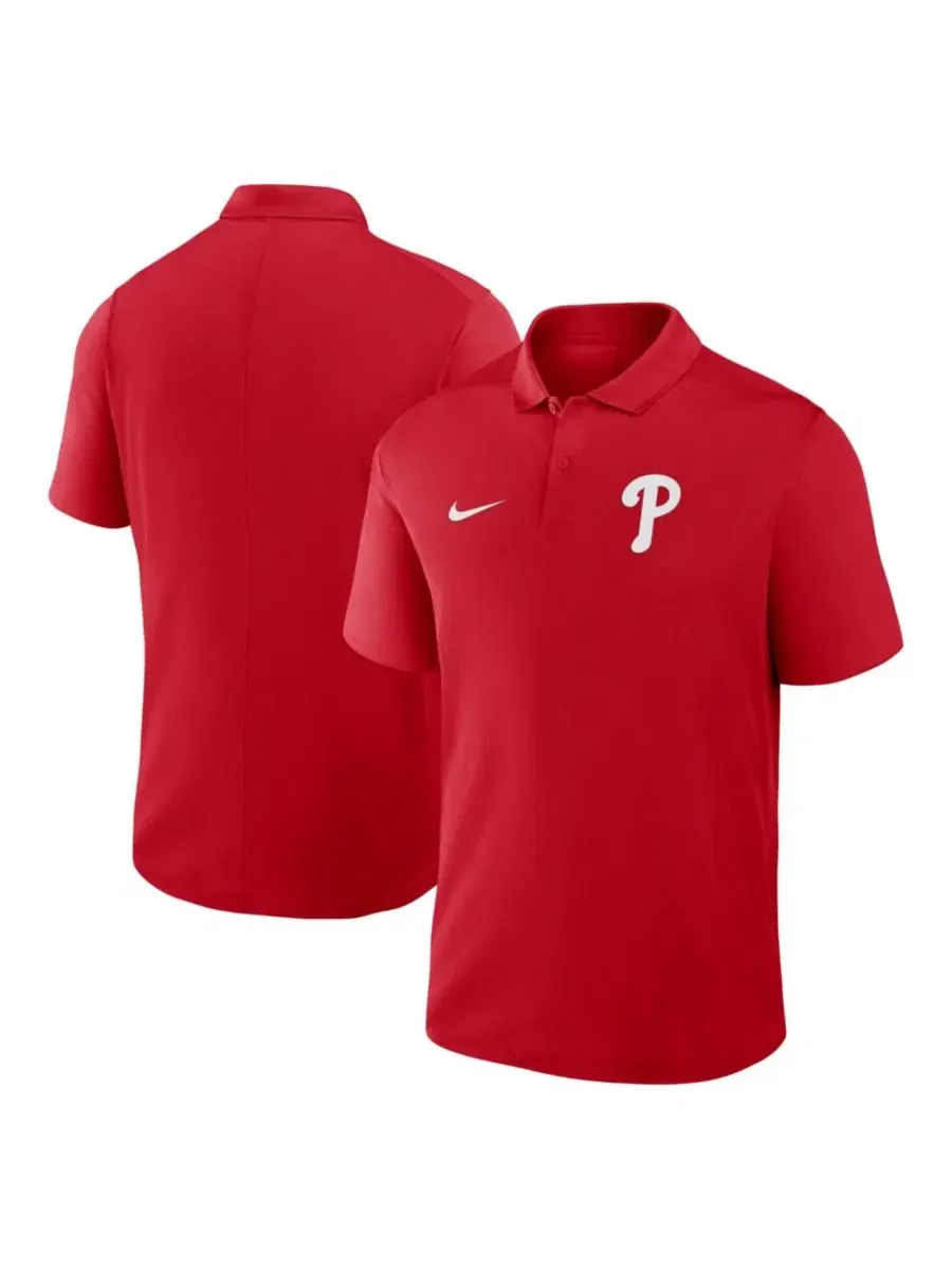 Мужское поло с принтом Philadelphia Phillies Dri-FIT Victory Nike