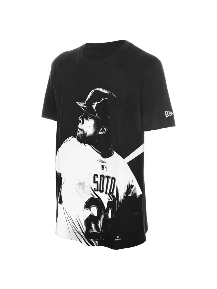 Футболка с принтом Juan Soto New Era — изображение 3 из 4, черный
