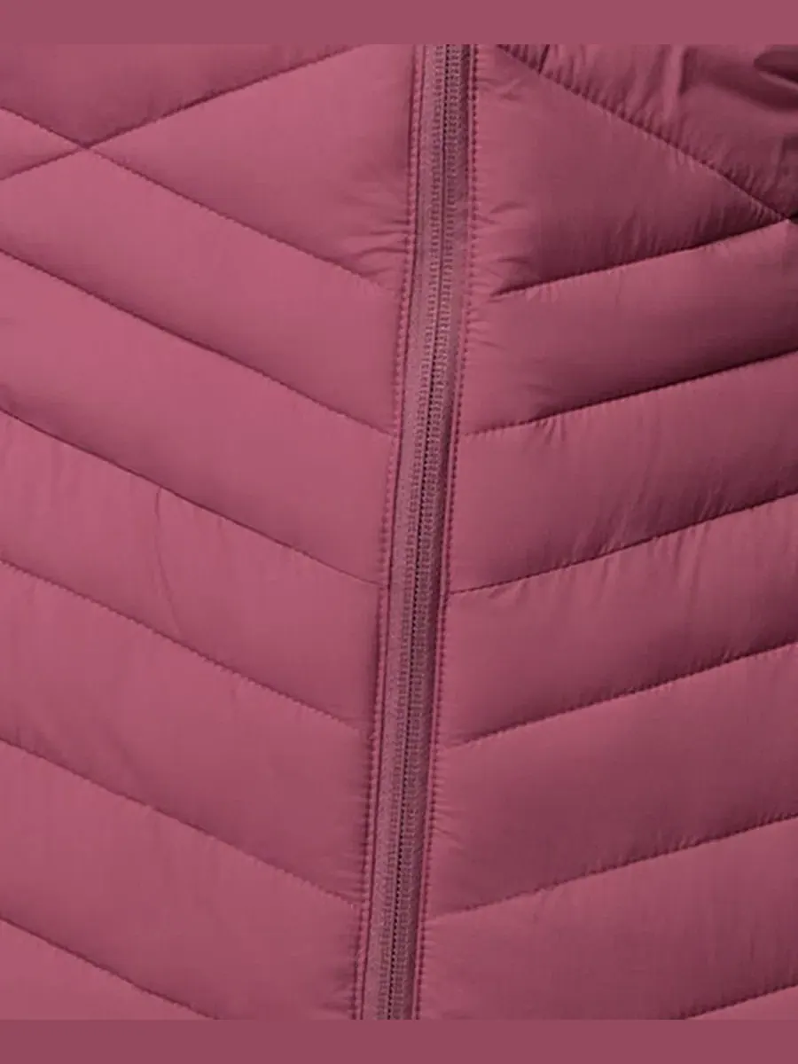 Женский длинный утепленный жилет-пуховик Joy Peak II Columbia, Antique Mauve — изображение 3 из 3