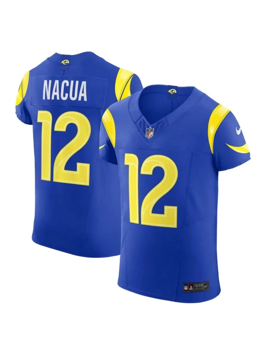 Футболка Nike с длинным рукавом, модель Puka Nacua, Los Angeles Rams