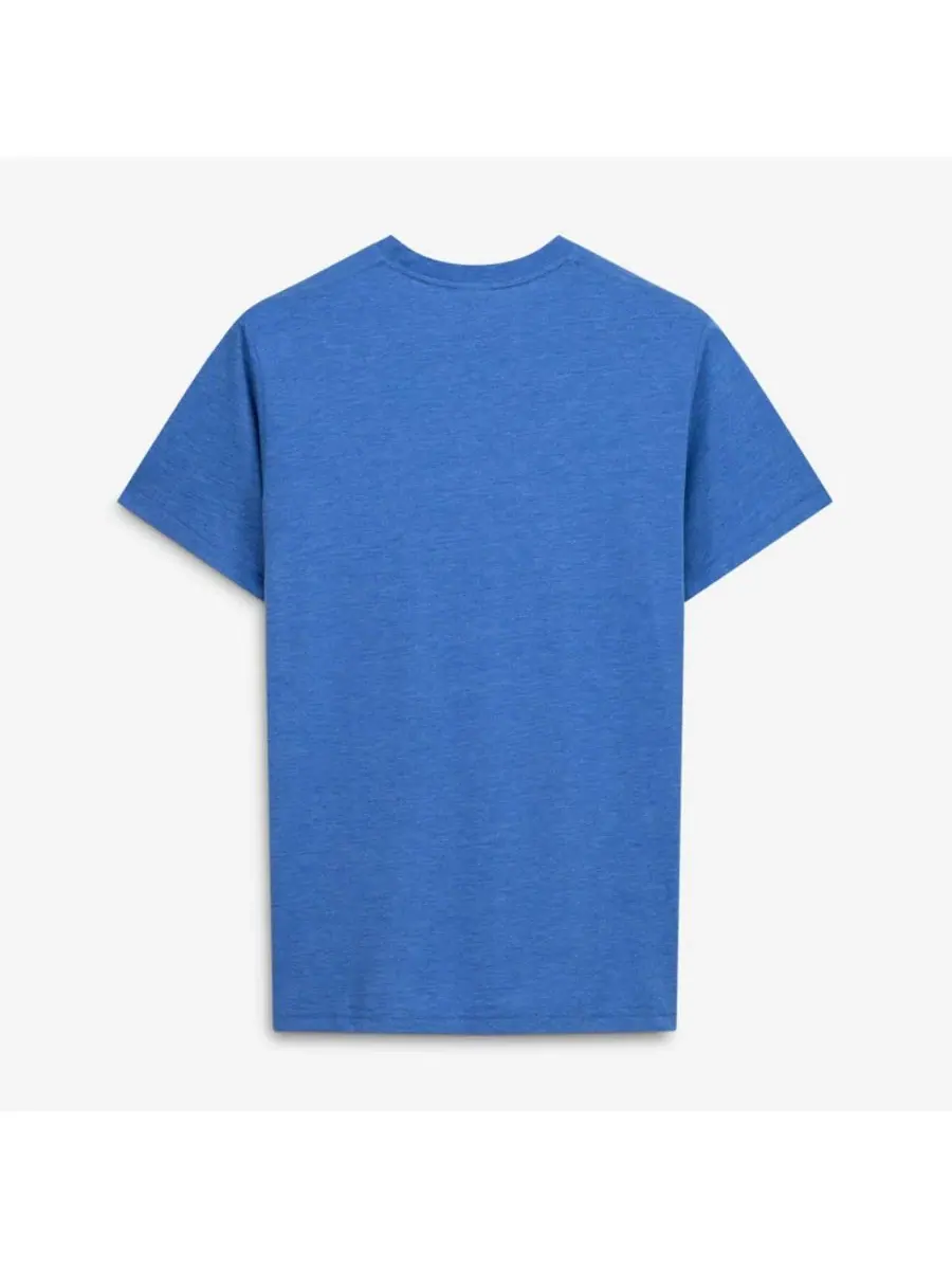 Футболка с принтом Logo Tri-Blend New York Knicks Homage — изображение 2 из 3, синий