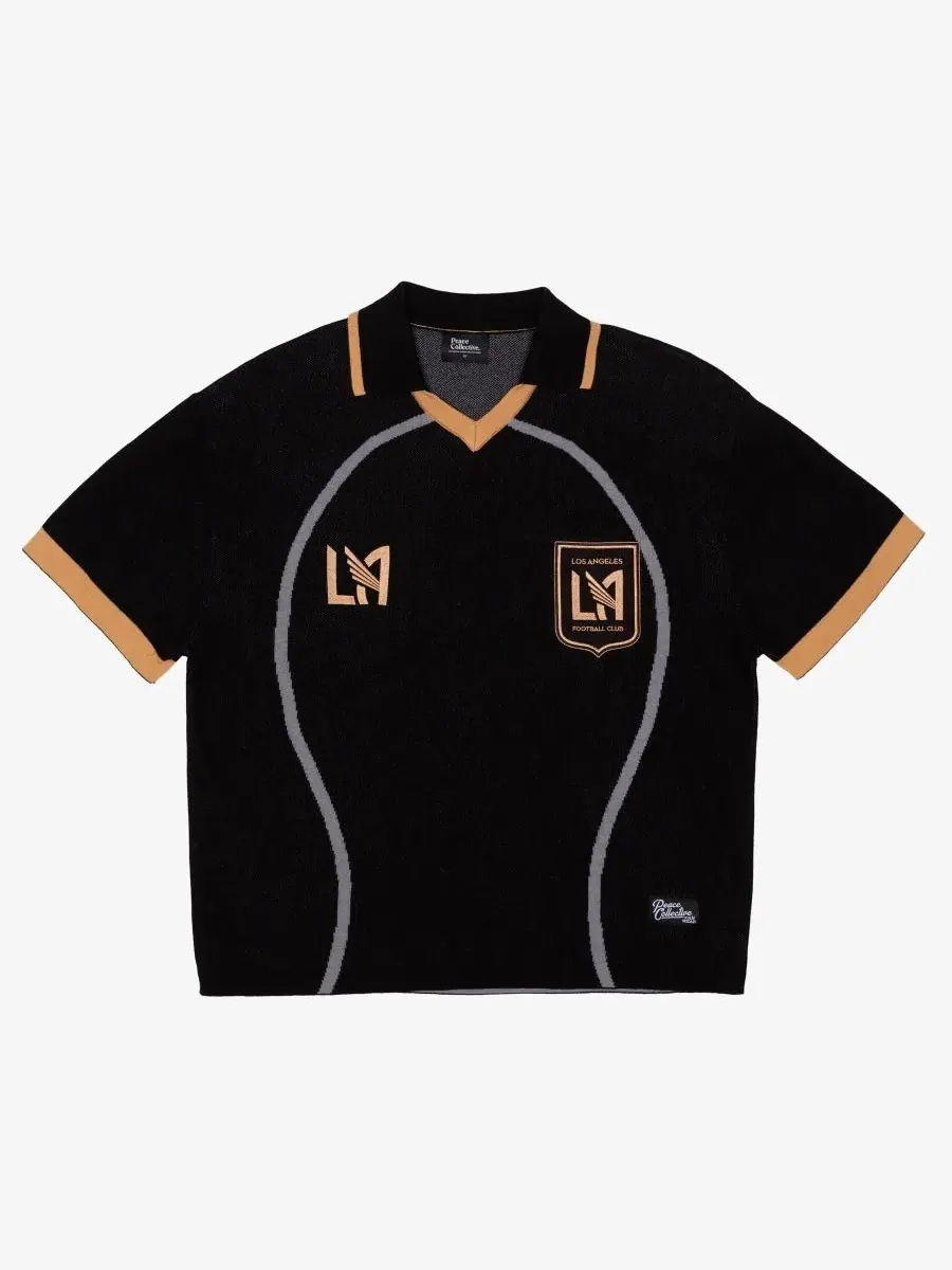 Футболка с принтом LAFC Team Crest Knit Jersey Peace Collective