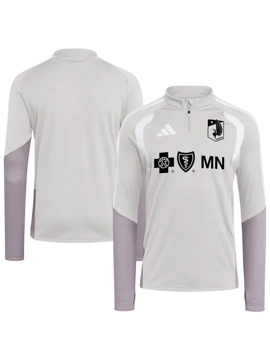 Тренировочная куртка с четверть-застежкой Minnesota United FC 2026 Tiro Competition, Adidas