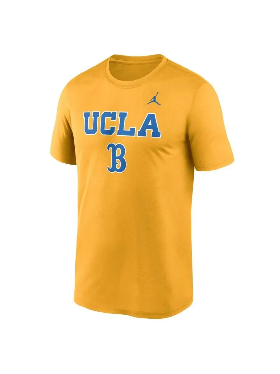 Футболка с коротким рукавом Dri-FIT Lockup Legend Performance UCLA Bruins Jordan — изображение 2 из 3, золото