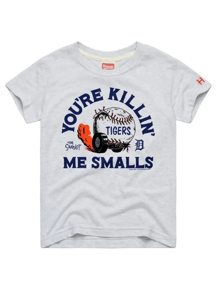 Футболка с принтом Ash Detroit Tigers x The Sandlot Homage