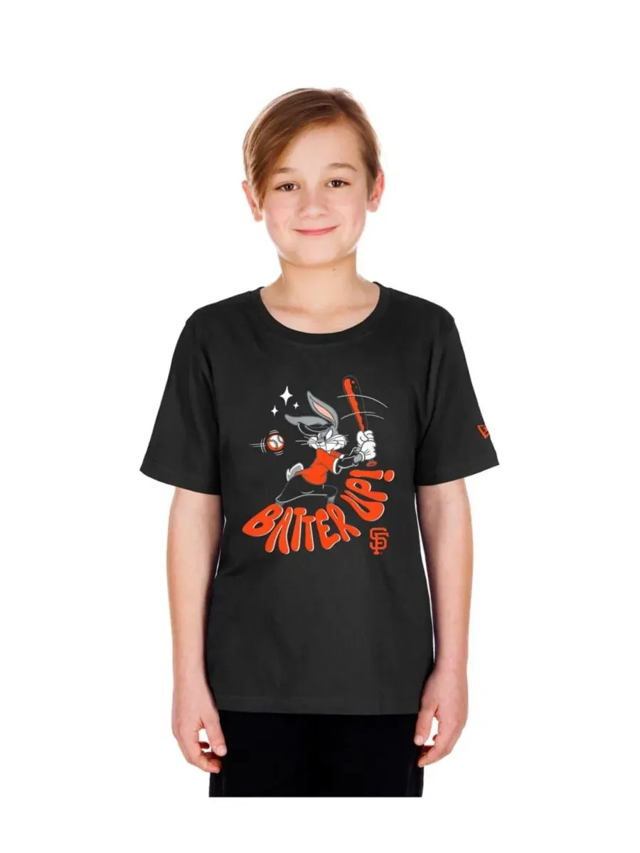 Футболка с принтом Bugs Bunny и Looney Tunes, San Francisco Giants New Era