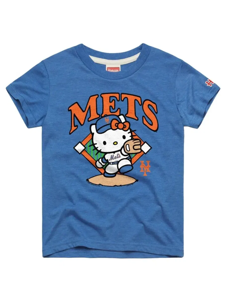 Футболка с принтом Hello Kitty x MLB New York Mets Homage