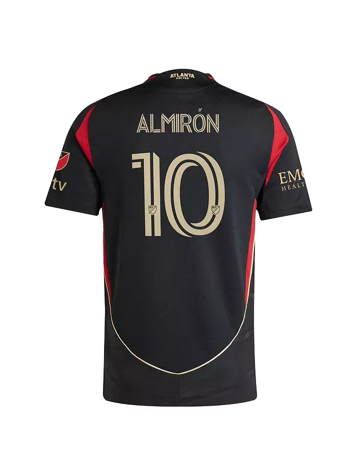 Мужская футболка Miguel Almiron Black Atlanta United FC 2025 The Connector Authentic Player Jersey — изображение 3 из 3