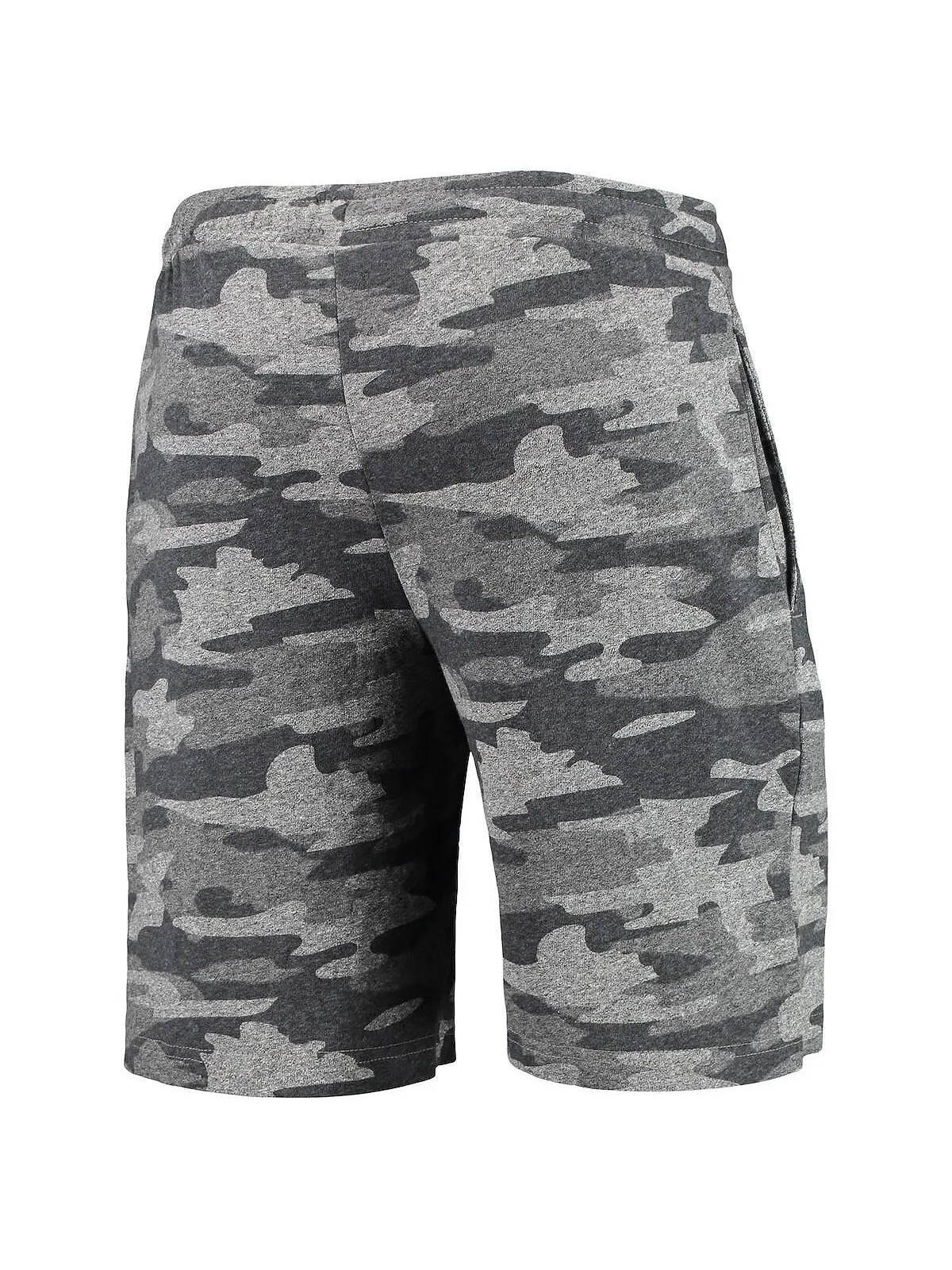 Мужские угольно-серые шорты indiana hoosiers camo backup terry jam lounge shorts Concepts Sport — изображение 5 из 5