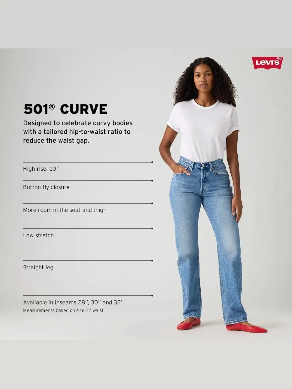 Женские джинсы Levi's 501 Curve — изображение 5 из 5