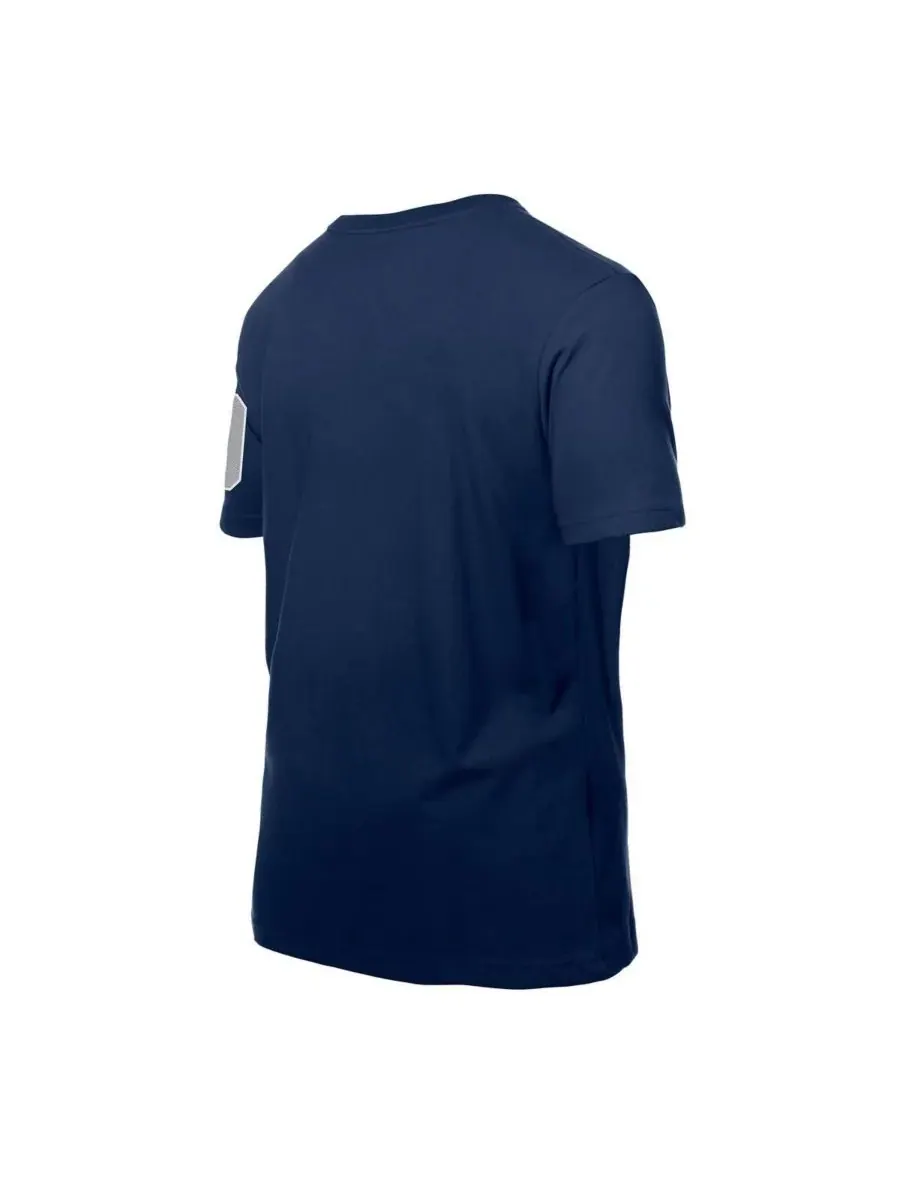 New Era Мужская футболка Aaron Judge Navy New York Yankees Design Lab с именем и номером игрока — изображение 3 из 3