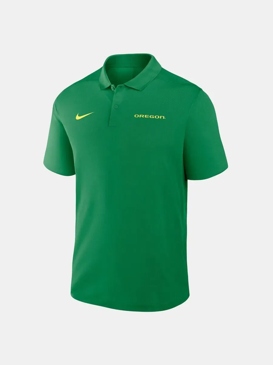 Мужское поло Nike Oregon Ducks Dri-FIT Victory — изображение 3 из 4, зеленый