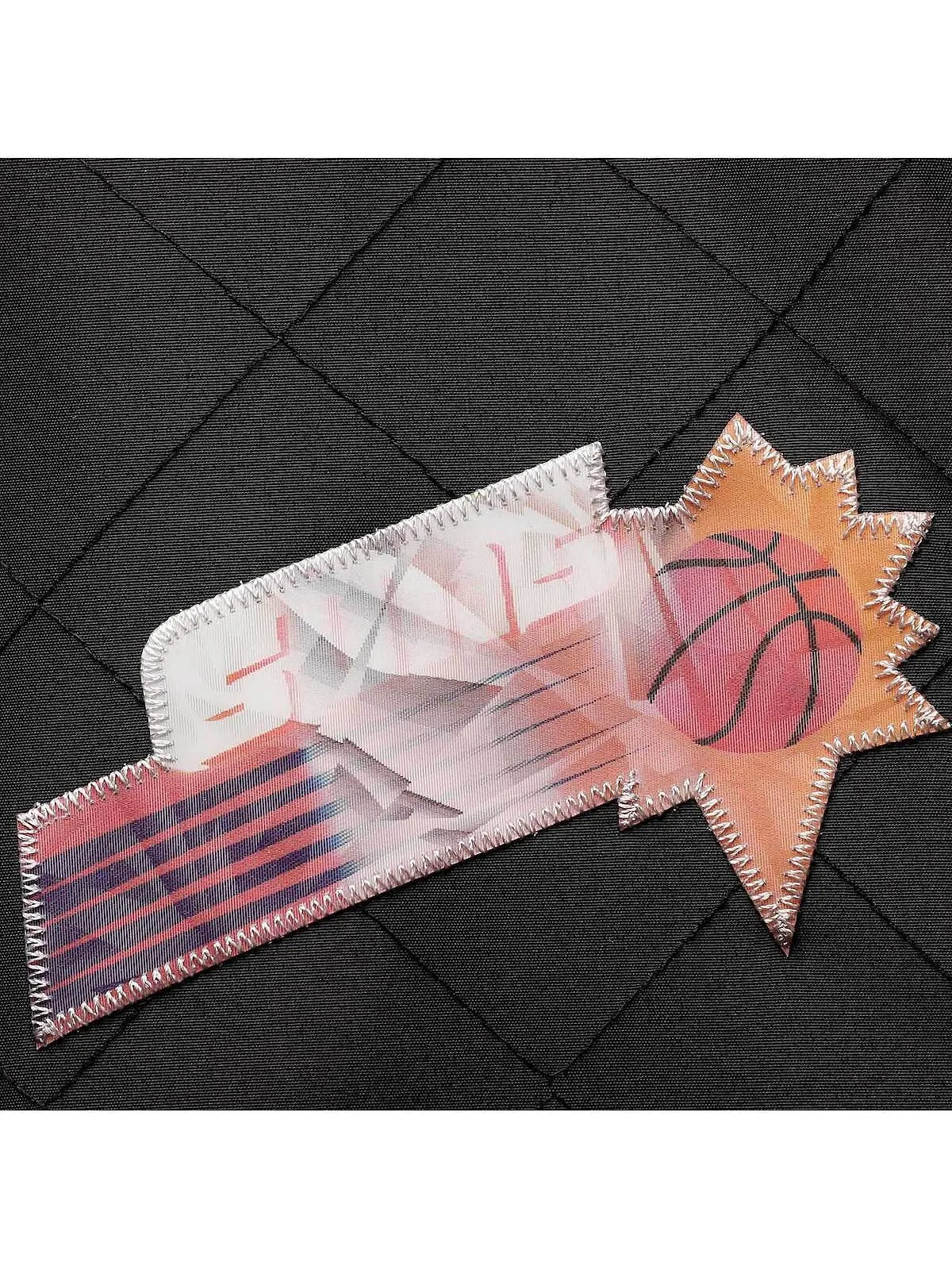 Мужская куртка Phoenix Suns Black Hardwood Classics, 75th Anniversary, аутентичная разминочная — изображение 4 из 4, черный