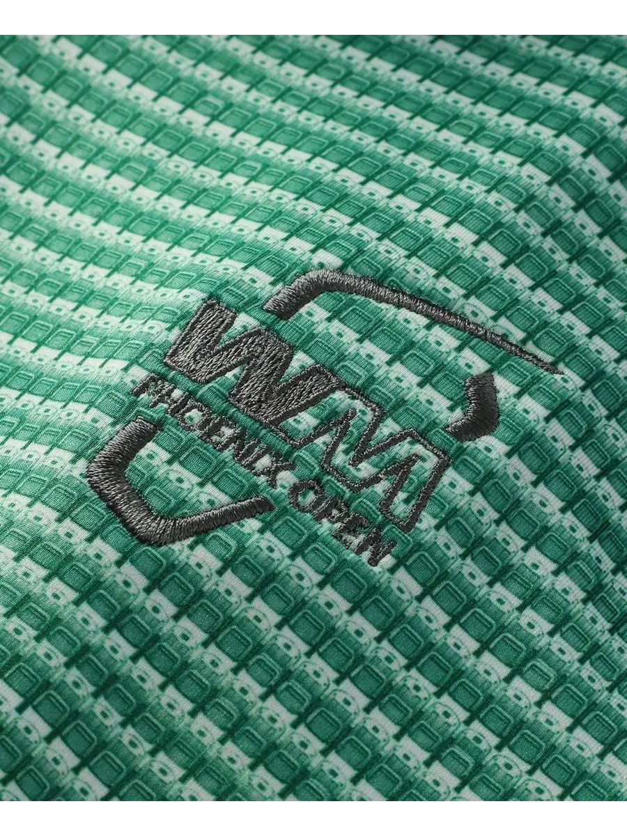 Поло с коротким рукавом, с принтом, WM Phoenix Open MATTR Stadium Chair Puma — изображение 2 из 4, зеленый