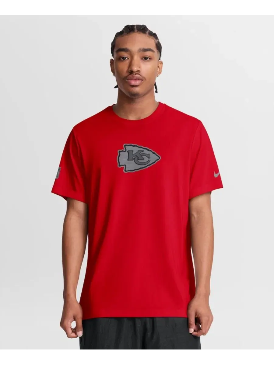 Футболка с принтом Kansas City Chiefs Sideline Lead The Charge Legend Dri-FIT Nike