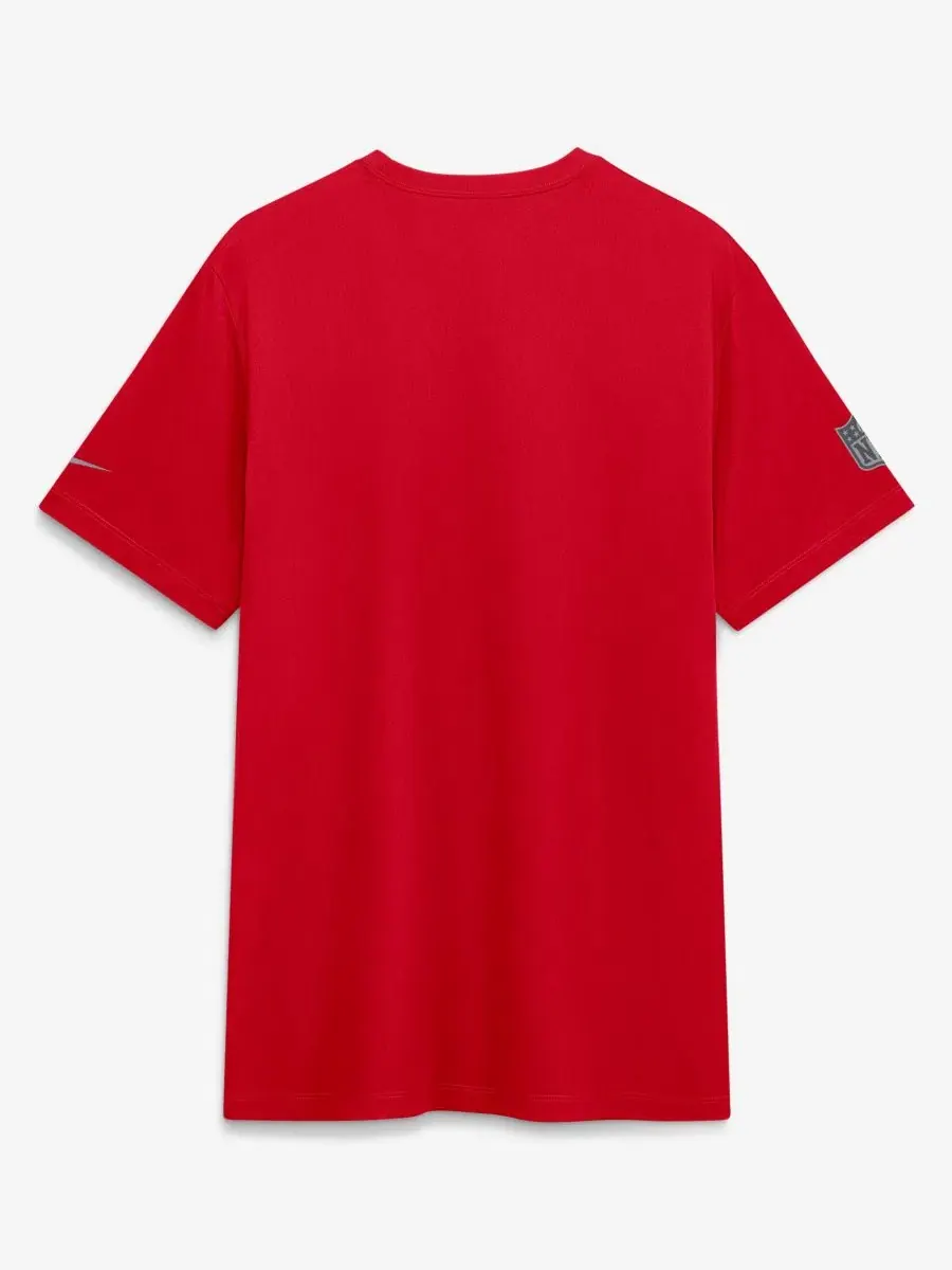 Футболка с принтом Kansas City Chiefs Sideline Lead The Charge Legend Dri-FIT Nike — изображение 3 из 5, красный