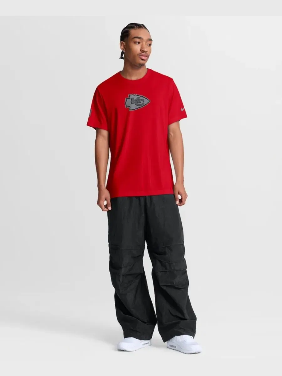 Футболка с принтом Kansas City Chiefs Sideline Lead The Charge Legend Dri-FIT Nike — изображение 5 из 5, красный