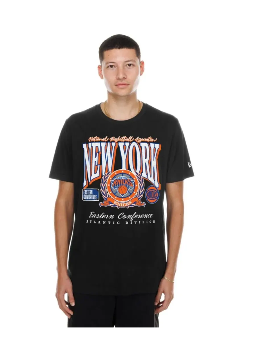 Футболка с принтом New York Knicks Classic Crest New Era