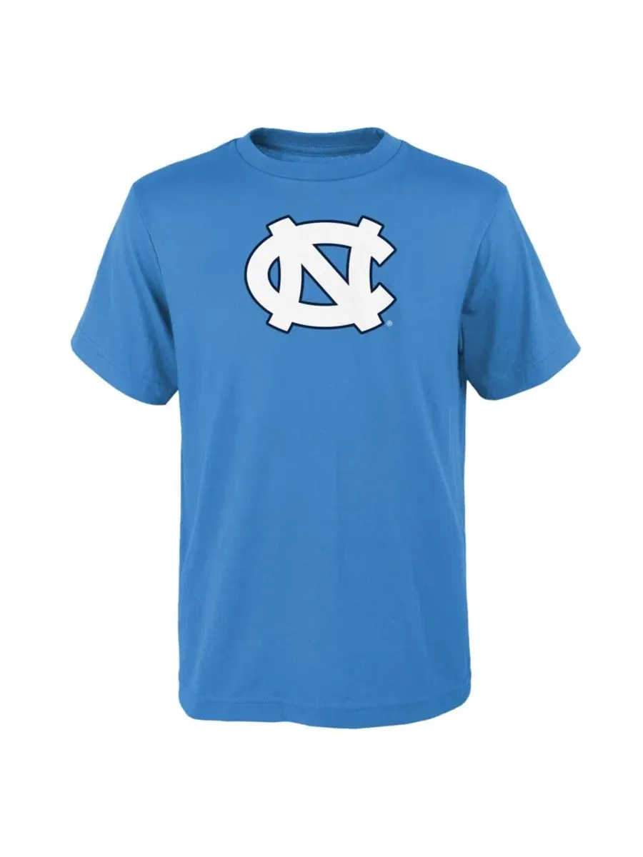 Футболка с принтом North Carolina Tar Heels Primary Logo Outerstuff