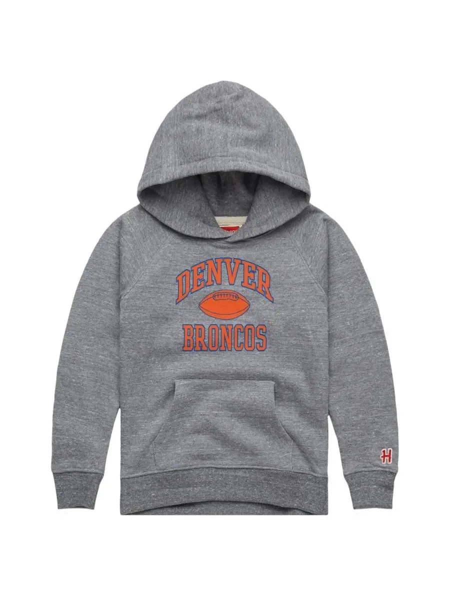 Худи с капюшоном с принтом Gridiron Tri-Blend Homage